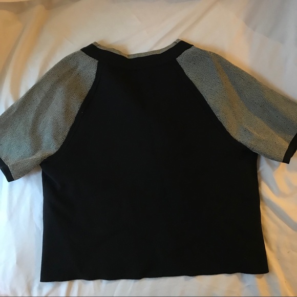 Rag & Bone Cropped Sweater Tee - Picture 8 of 8